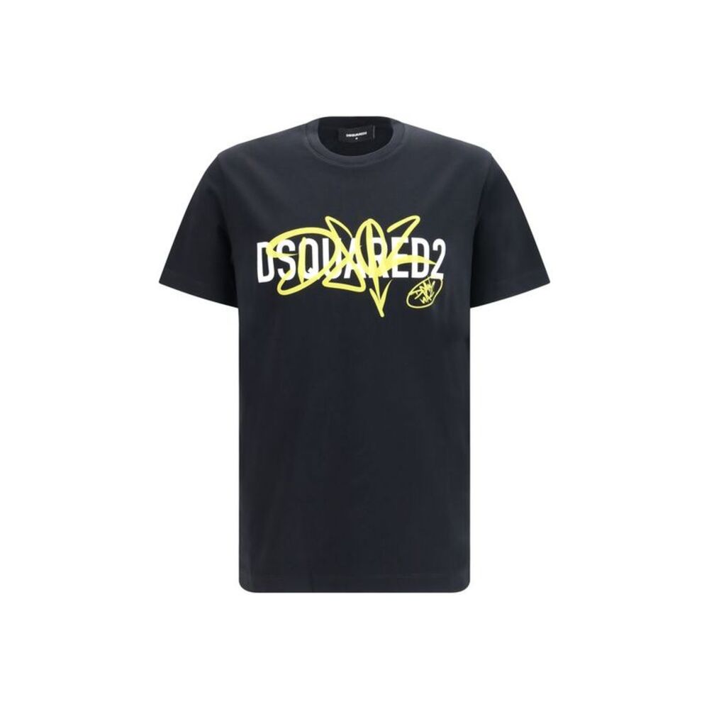 Dsquared² Black Cotton Men's T-Shirt